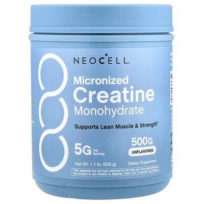 Креатин NeoCell Micronized Creatine Monohydrate Unflavored 1.1 lb (500 g)