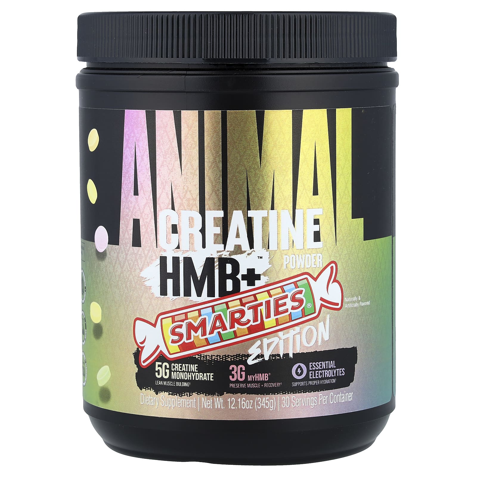 Creatine HMB+™ Powder, Smarties® Edition, 12.16 oz (345 g)