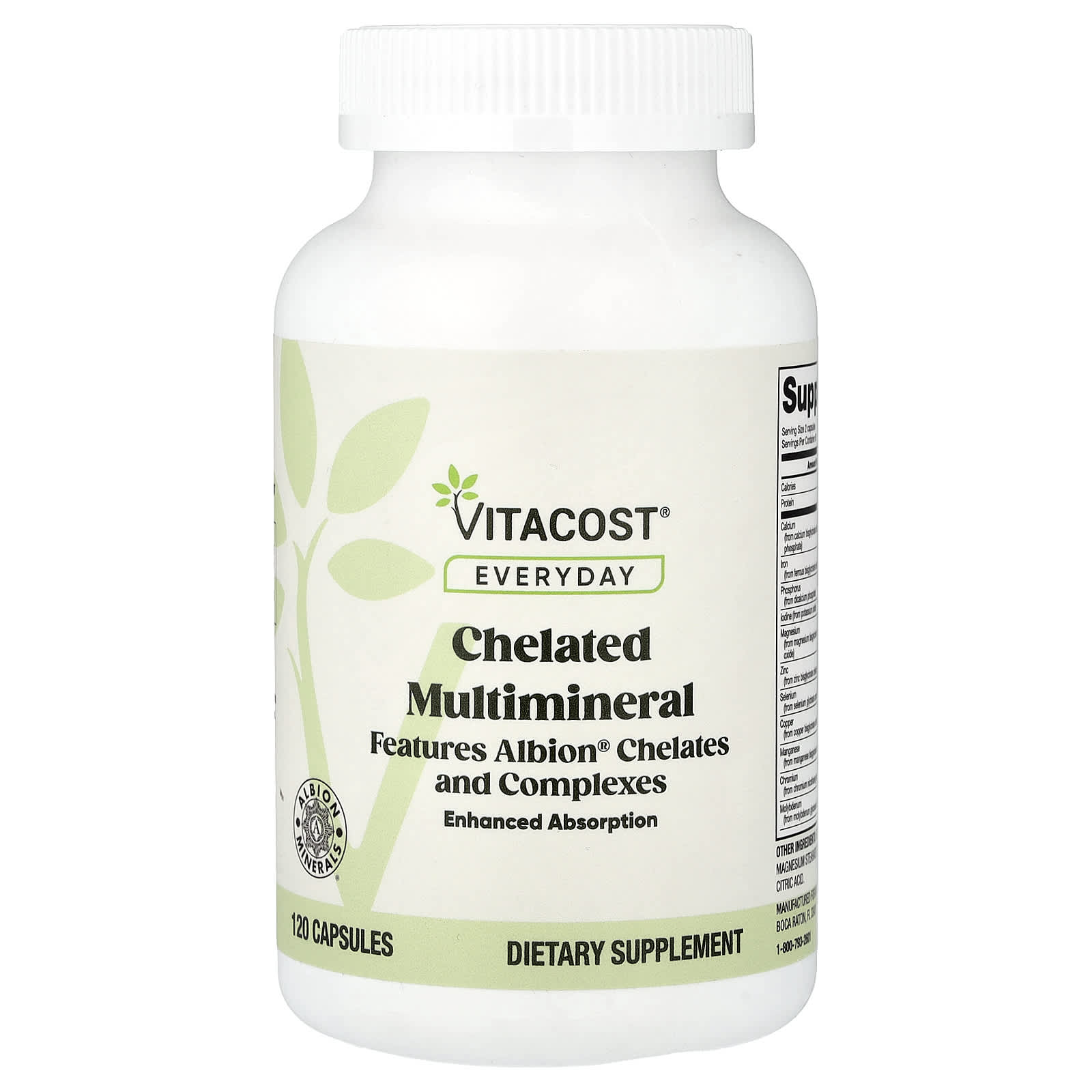 Everyday, Chelated Multimineral, 120 Capsules