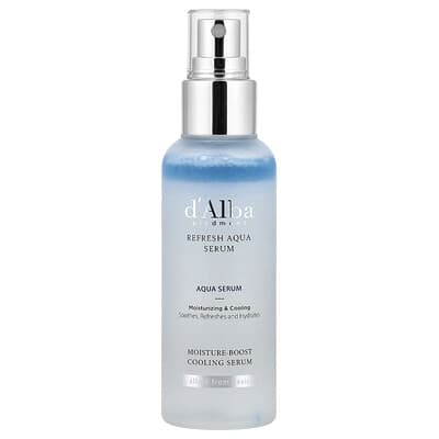 d'Alba Refresh Aqua сыворотка, 3.38 fl oz (100 ml)