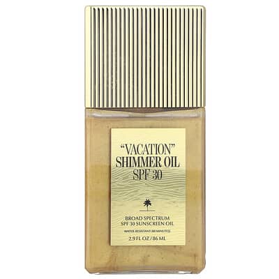 Shimmer Sunscreen Oil, SPF 30, 2.9 fl oz (86 ml)