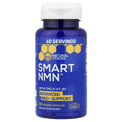 Smart NMN™, 60 веганских капсул