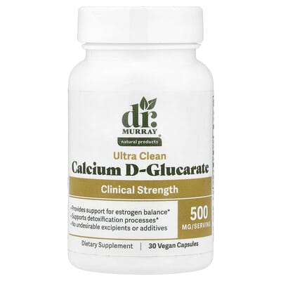 Calcium D-Glucarate, 500 mg, 30 Vegan Capsules