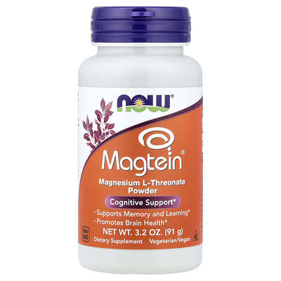 Magtein® Порошок магния L-threonate, 3.2 oz (91 g)