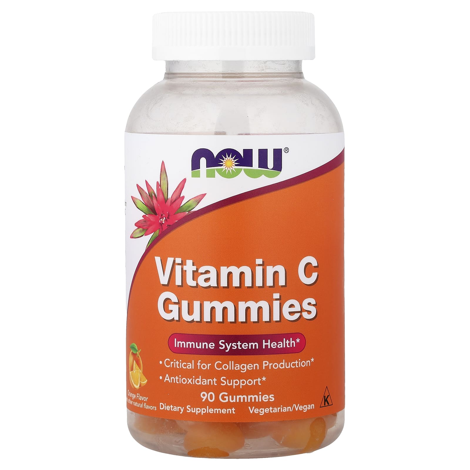 Желейные витамины Vitamin C, Orange, 90 шт.