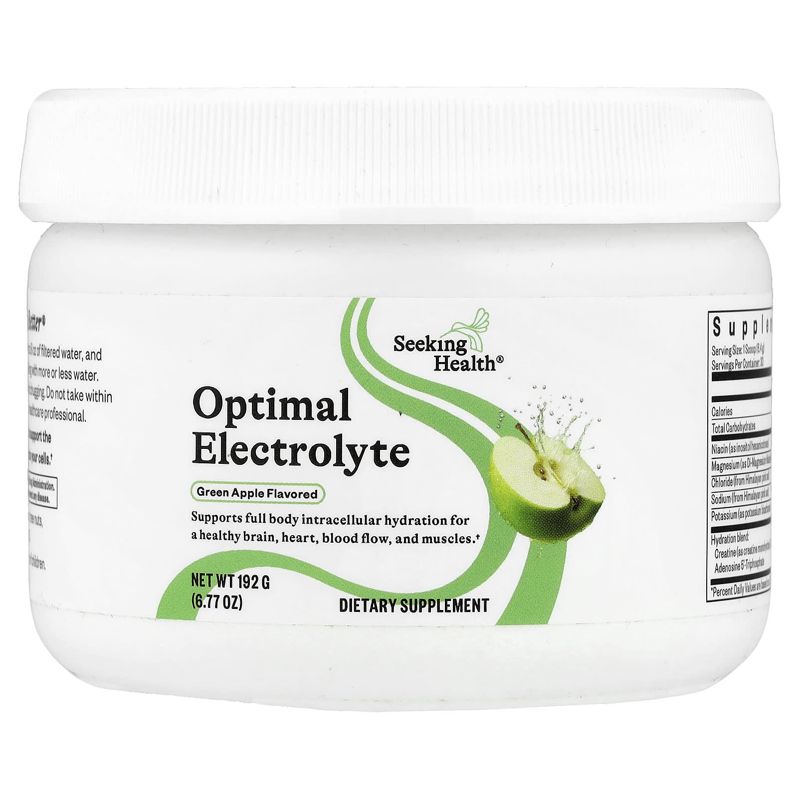 Электролит Optimal, Green Apple, 6.77 oz (192 g)