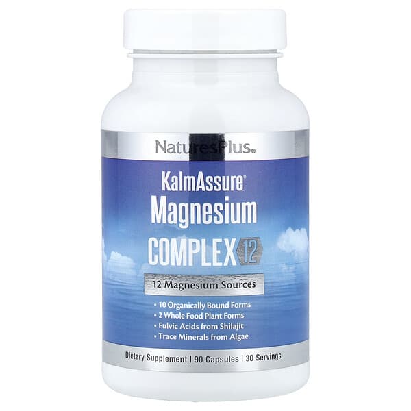 Магний KalmAssure® Magnesium Complex 12, 90 Capsules
