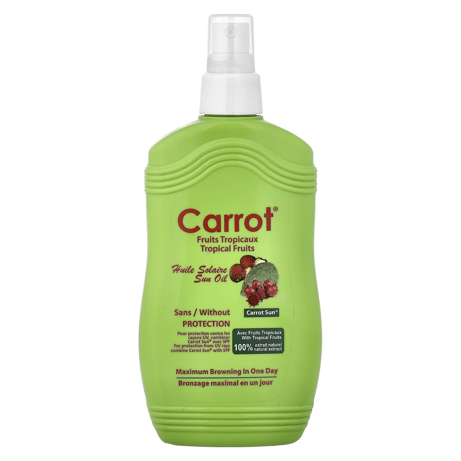 Масло для тела Carrot Sun Sun Oil, Tropical Fruits, 200 ml