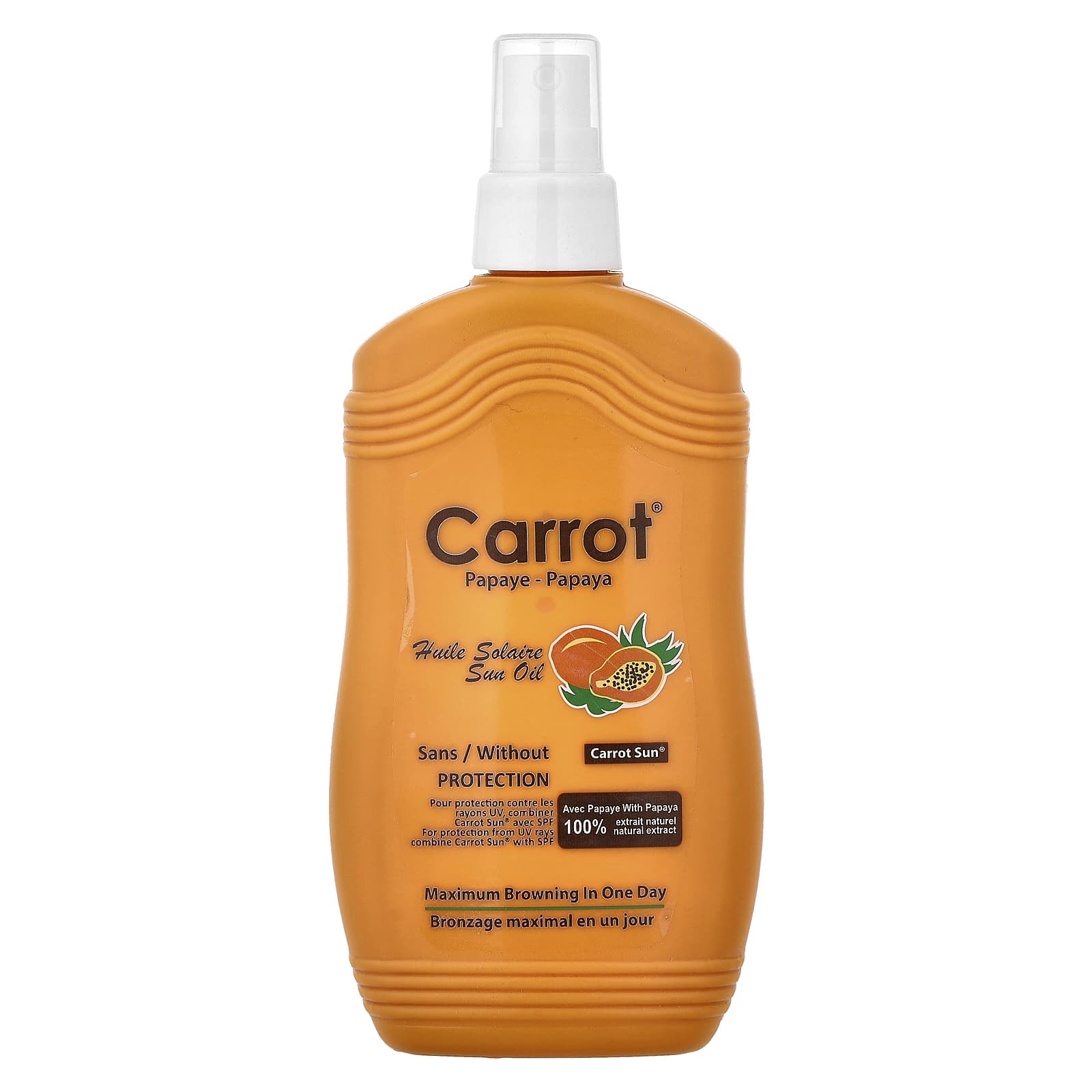 Sun Oil, Papaya, 200 ml