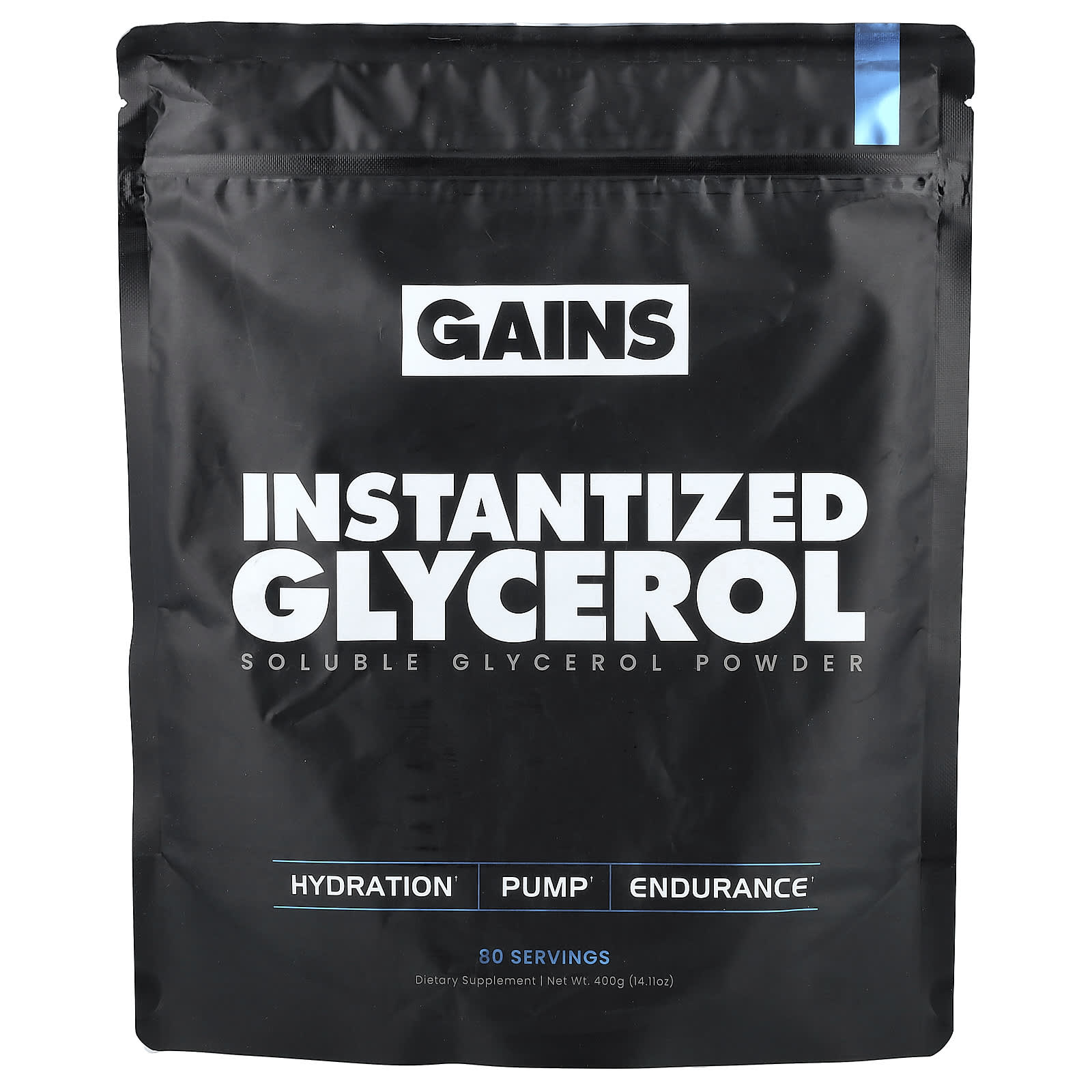 Растворимый глицерин Instantized Glycerol Powder, 14.11 oz (400 g)