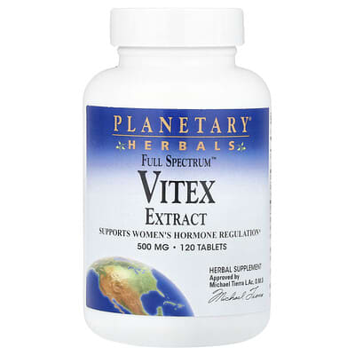 Full Spectrum™ Vitex Extract, 500 mg, 120 Tablets