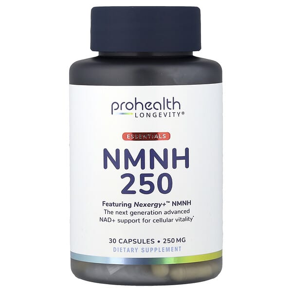 ProHealth Longevity добавки Essentials, NMNH 250, 250 mg, 30 капсул