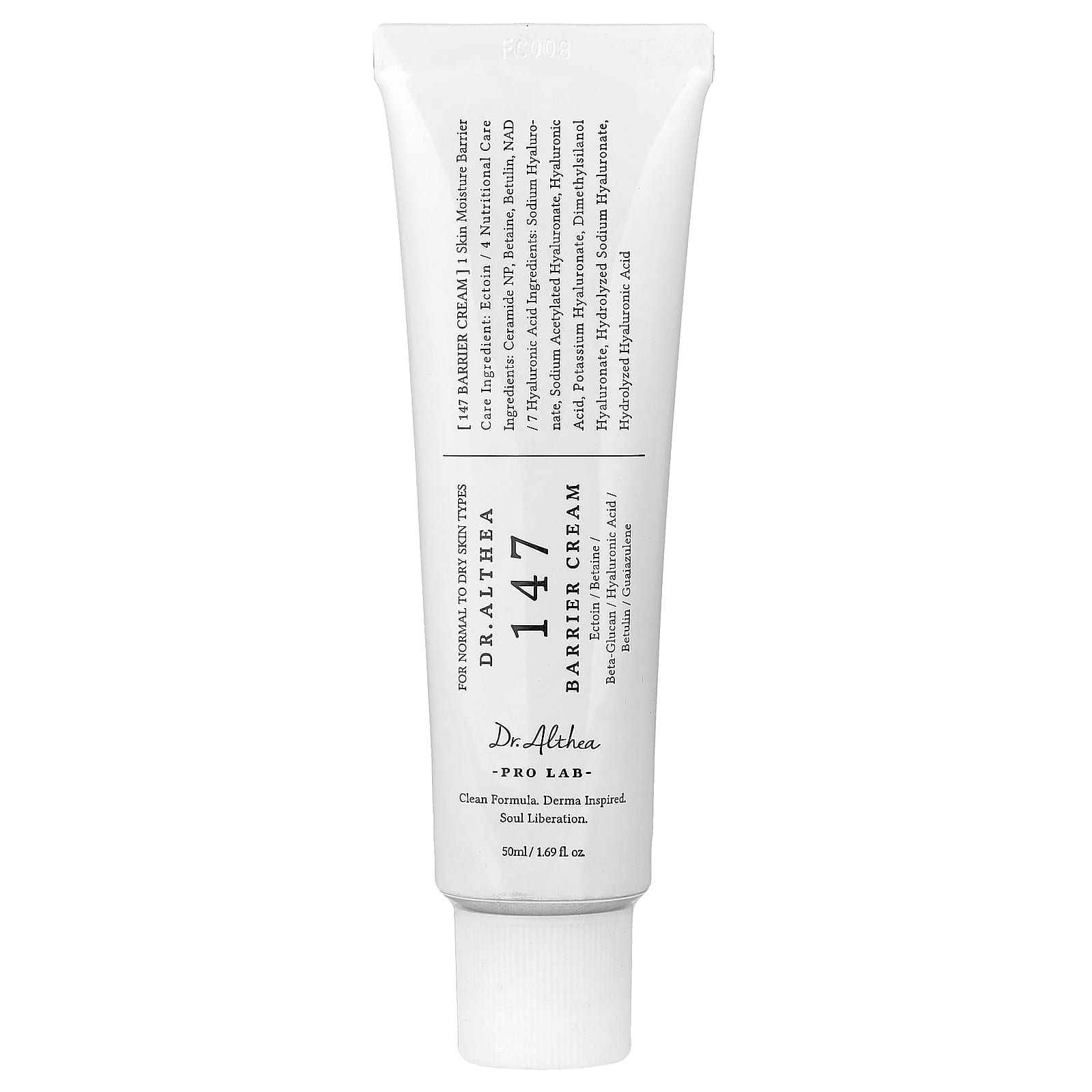 147 Barrier Cream, Normal to Dry Skin Types, 1.69 fl oz (50 ml)