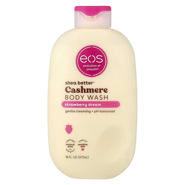 Shea Better™, Cashmere Body Wash, Strawberry Dream, 16 fl oz (473 ml)