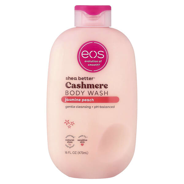 Shea Better™, Cashmere Body Wash, Jasmine Peach, 16 fl oz (473 ml