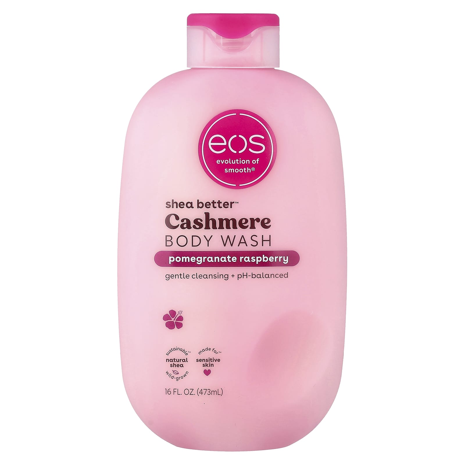 Shea Better™, Cashmere Body Wash, Pomegranate Raspberry, 16 fl oz (473 ml