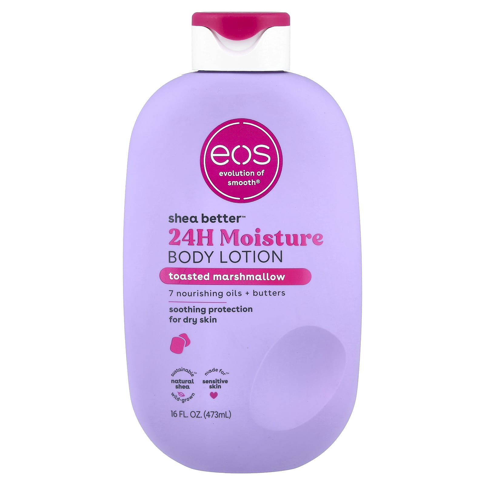Shea Better™, 24H Moisture Body Lotion, Toasted Marshmallow, 16 fl oz (473 ml)
