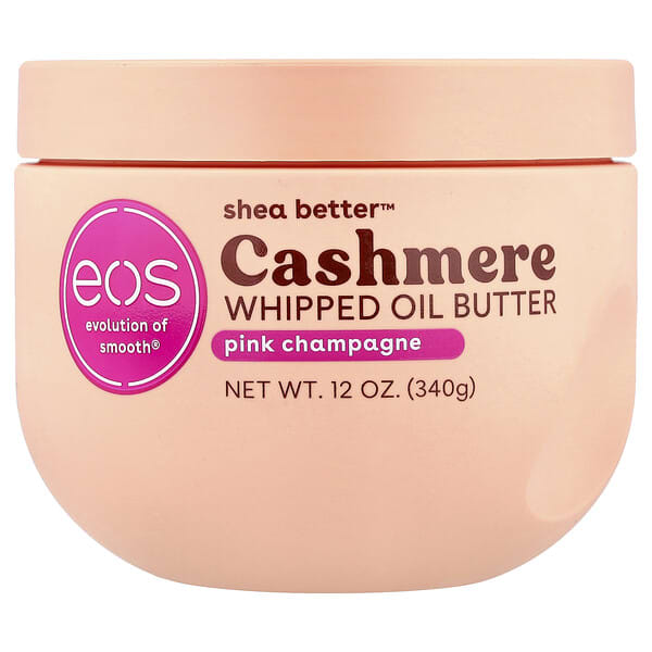 Shea Better™, Cashmere Whipped Oil Butter, Pink Champagne, 12 oz (340 g)