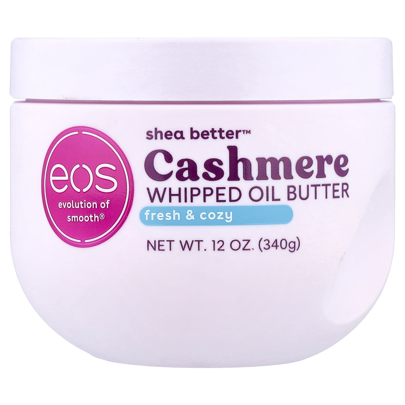 Shea Better™, Cashmere Whipped Oil Butter, Fresh & Cozy, 12 oz (340 g)