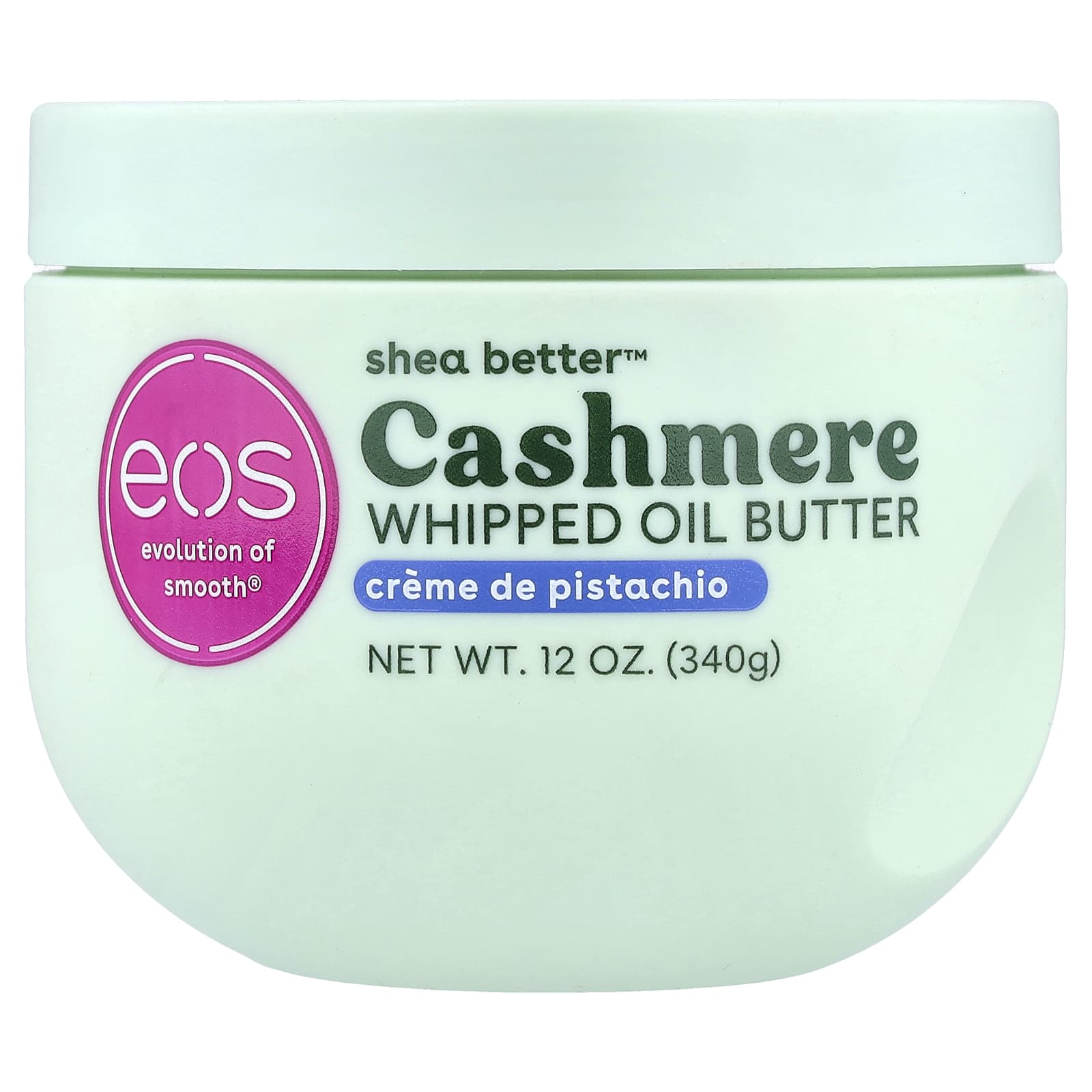 EOS Shea Better™, взбитое масло с кешью, крем из фисташек, 340 г