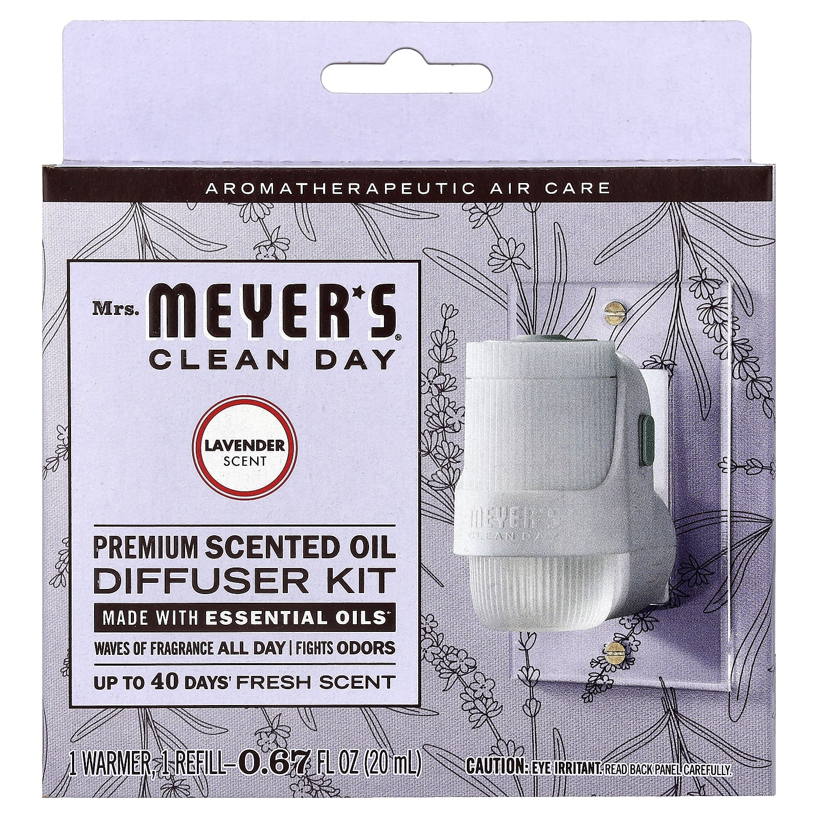 Premium Scented Oil Diffuser Kit, Lavender, 1 Kit