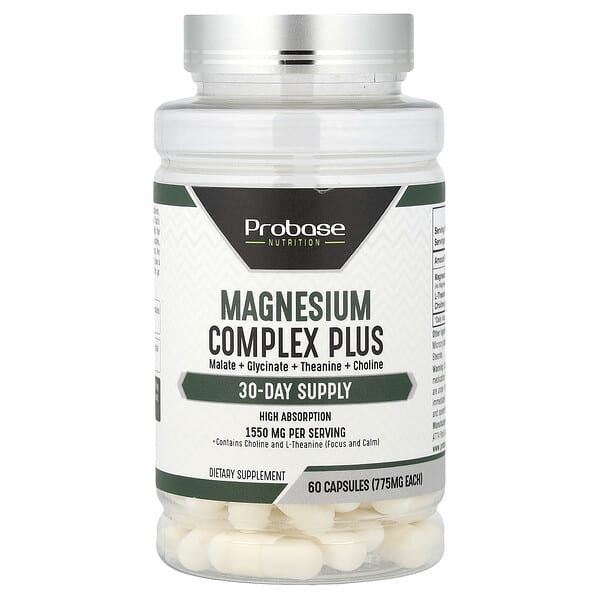 Магниевый комплекс Probase Nutrition Plus, 60 капсул