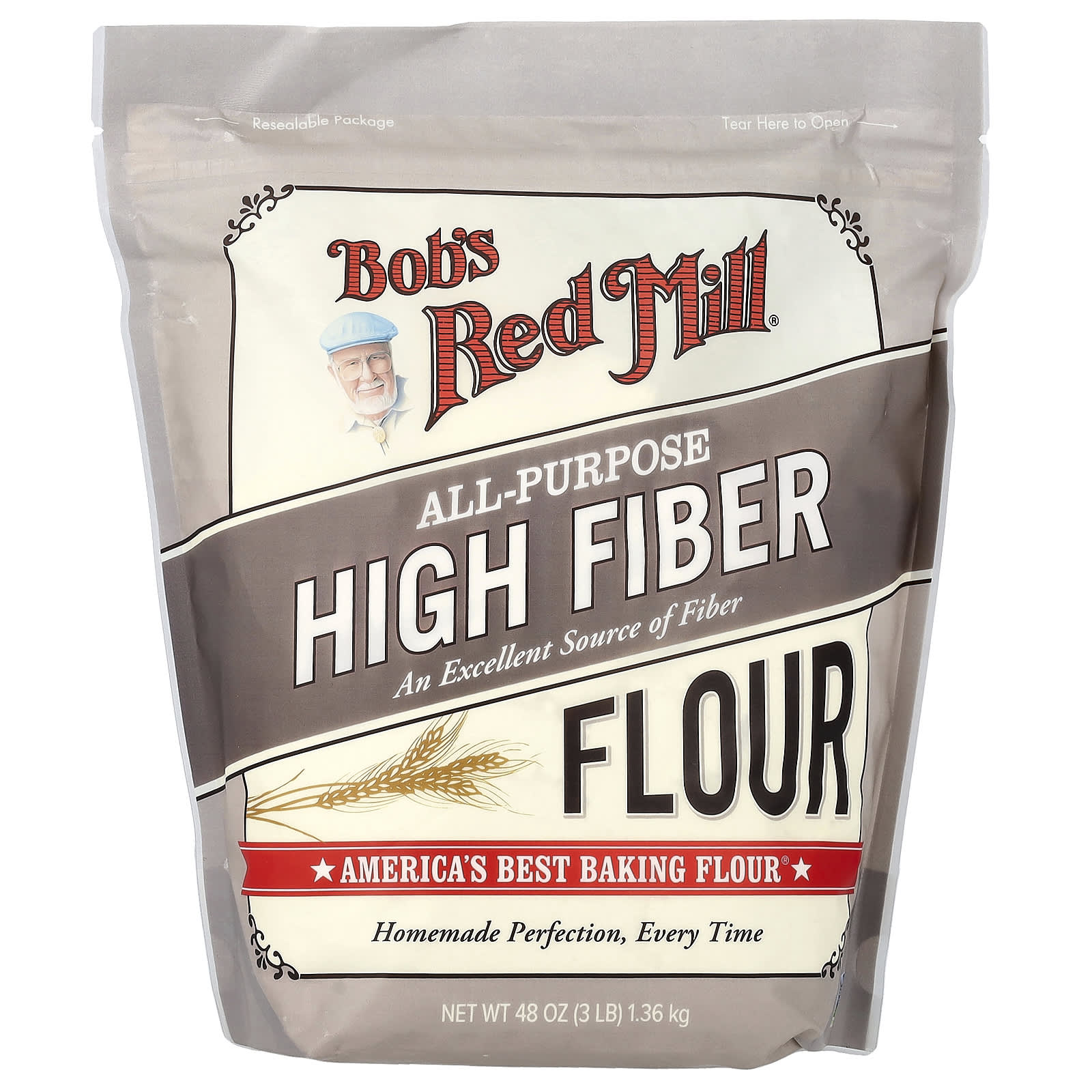 Мука Bob's Red Mill All-Purpose High Fiber 48 oz