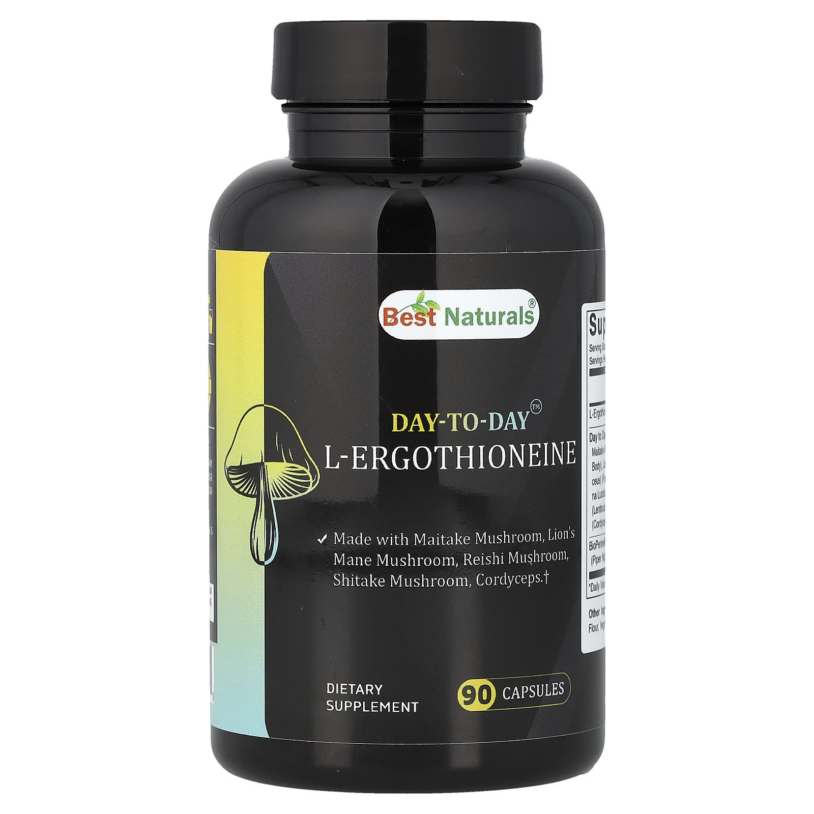 Day To Day™, L-Ergothioneine, 90 Capsules биодобавка Best Naturals