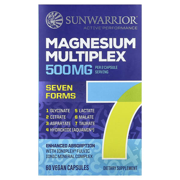 Магний Magnesium Multiplex, 60 веганских капсул