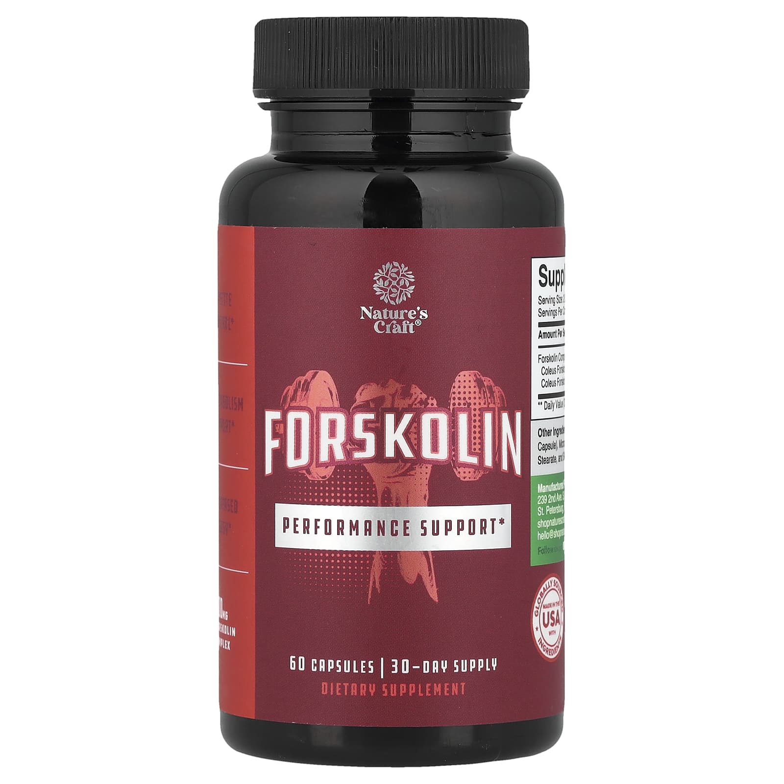 Forskolin Nature's Craft 60 кап.