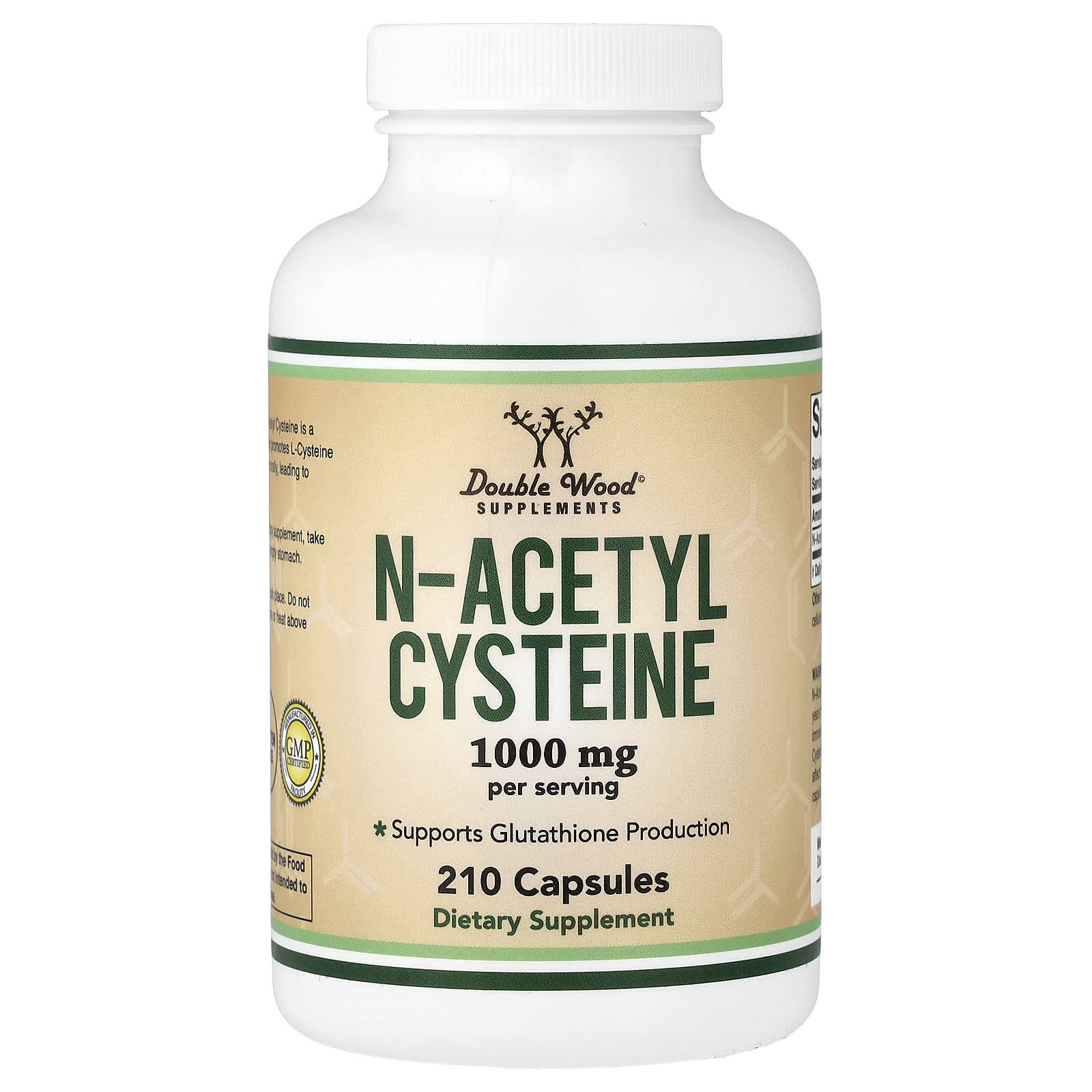 N-Acetyle Cysteine 210 капсул (500 mg per Capsule)