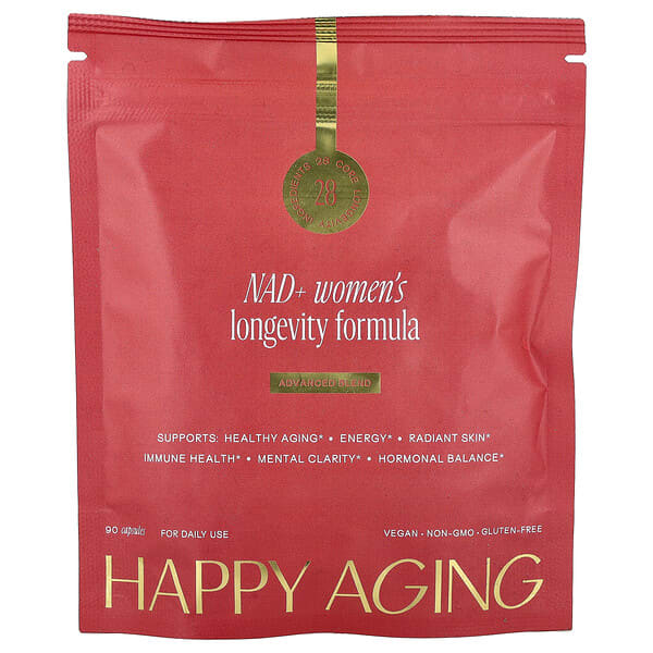 NAD + Women's Longevity Formula, 90 Capsules
