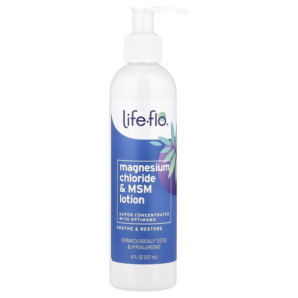 Magnesium Chloride & MSM Lotion, 8 fl oz (237 ml)