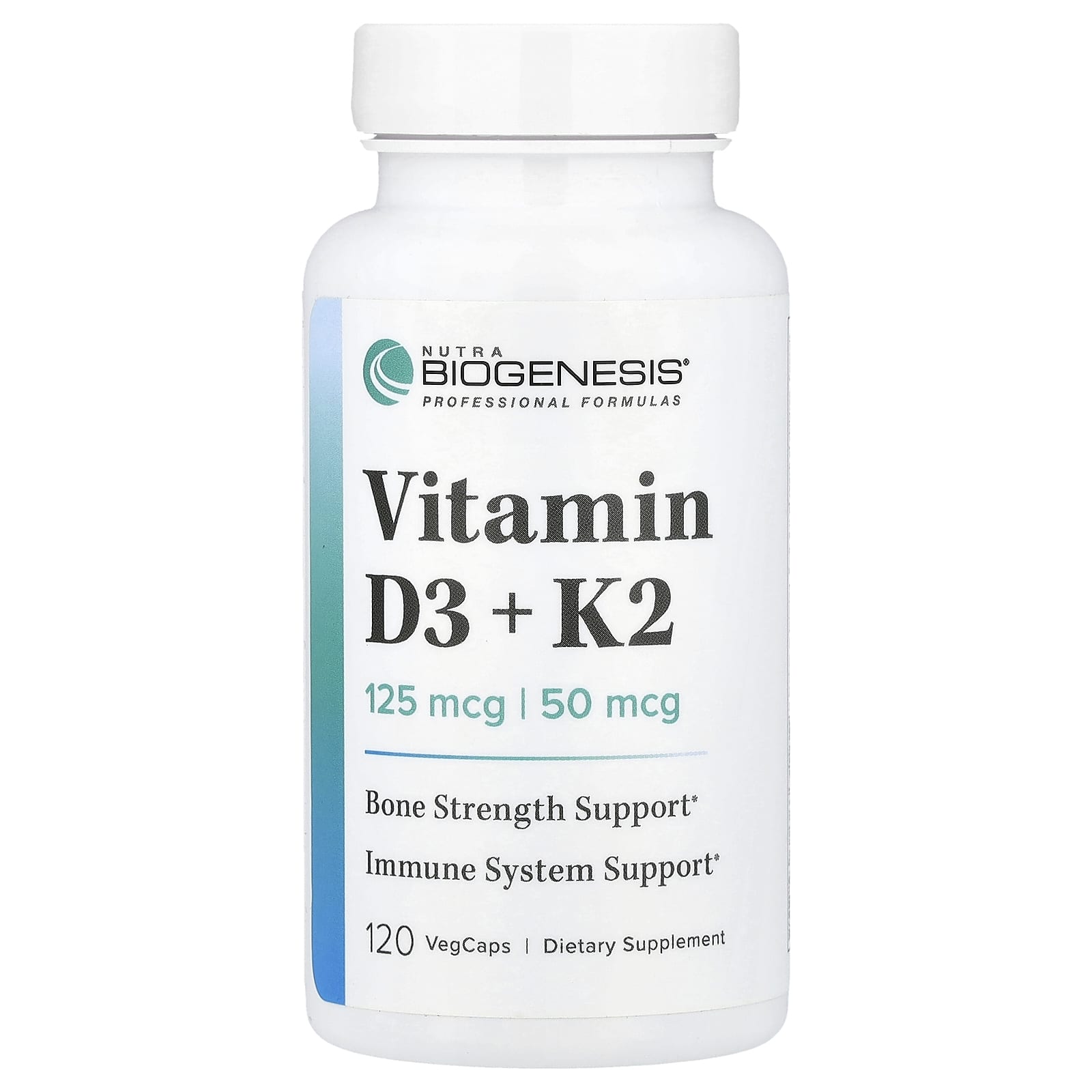 Vitamin D3 + K2 , 120 VegCaps