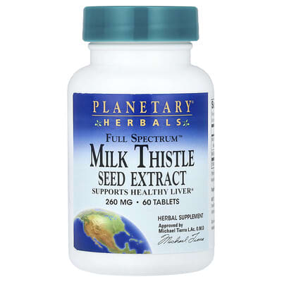 Planetary Herbals Full Spectrum™ экстракт семян чернушки, 60 таблеток