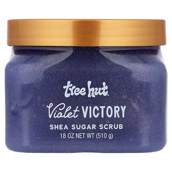 Shea Sugar Scrub, Violet Victory, 18 oz (510 g)