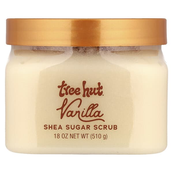 Shea Sugar Scrub, Vanilla, 18 oz (510 g)