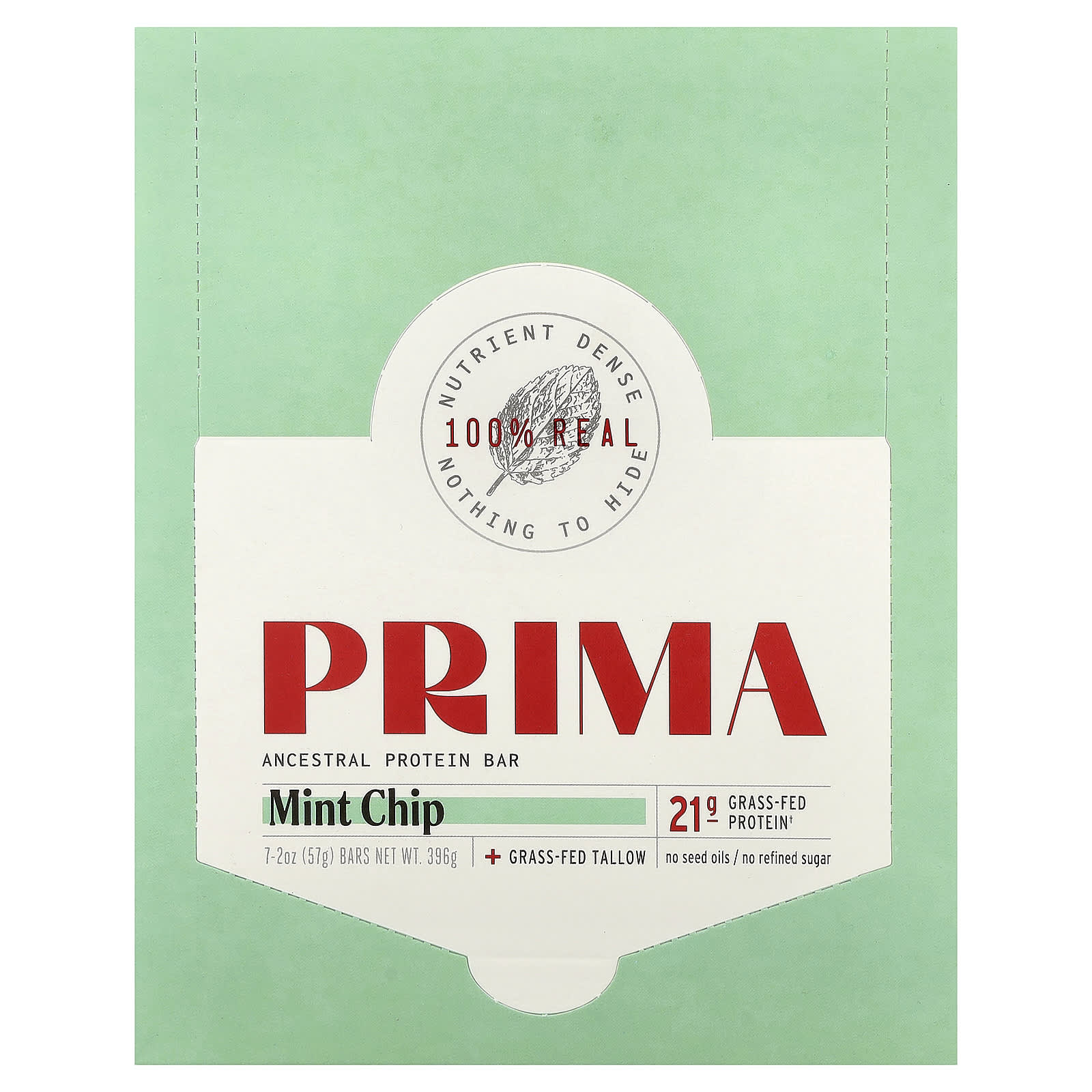 Ancestral Protein Bar, Mint Chip, 7 Bars, 2 oz (57 g) Each