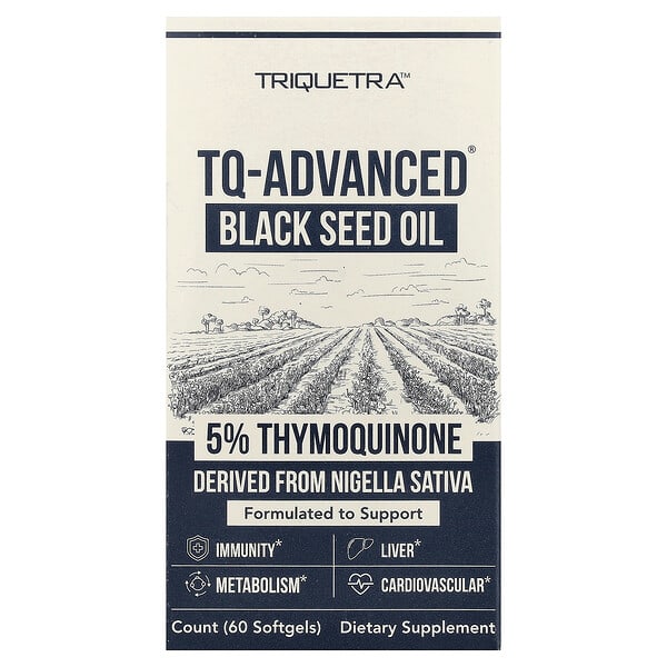 TQ-Advanced® масло черного тмина, 60 мягких капсул