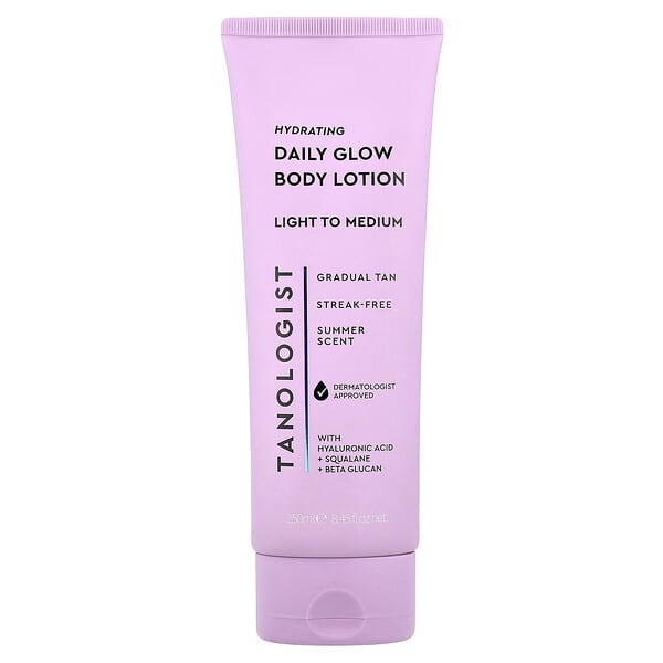 Daily Glow Body Lotion, Light to Medium, Summer, 8.45 fl oz (250 ml)
