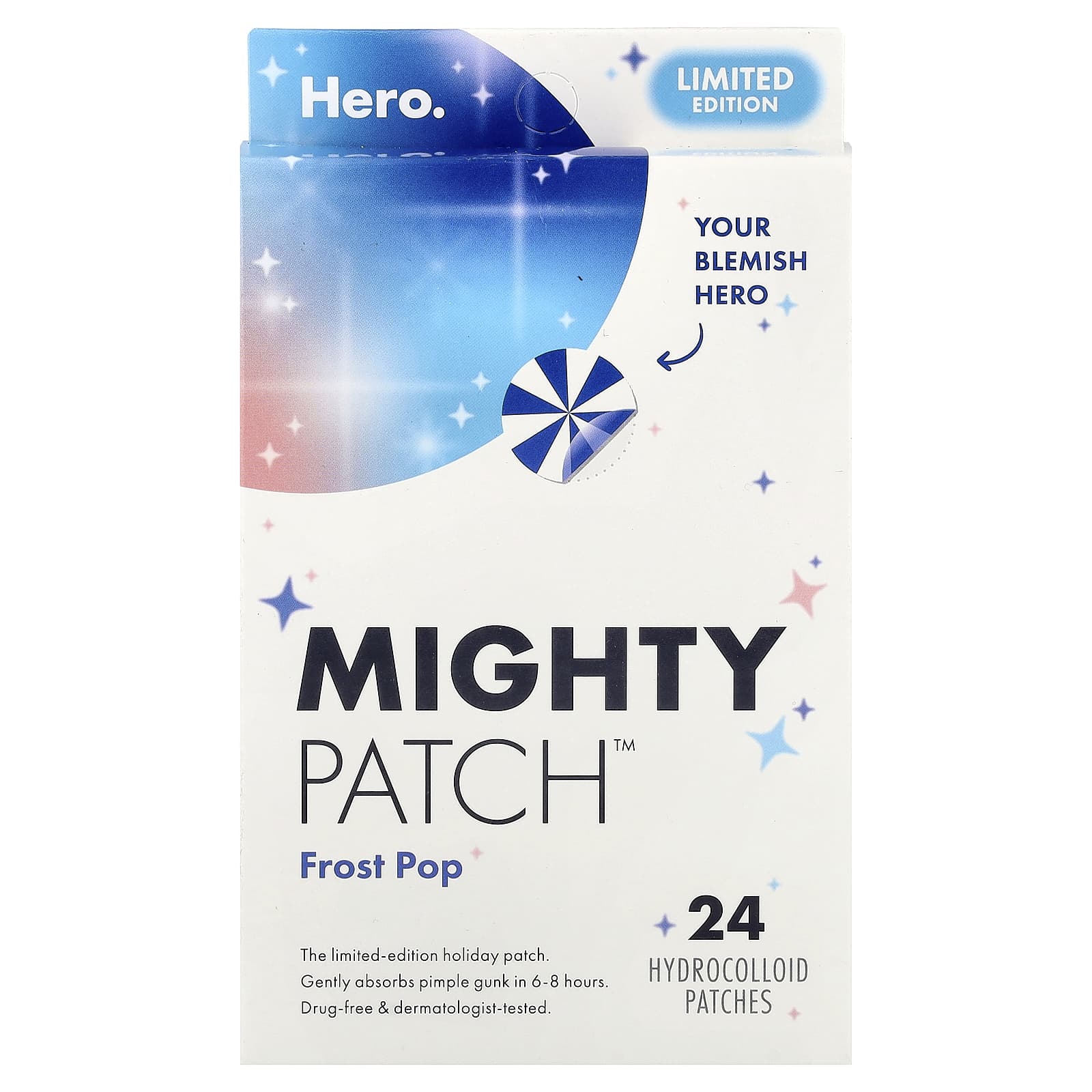 Mighty Patch™, Frost Pop, 24 гидроколлоидных патчей