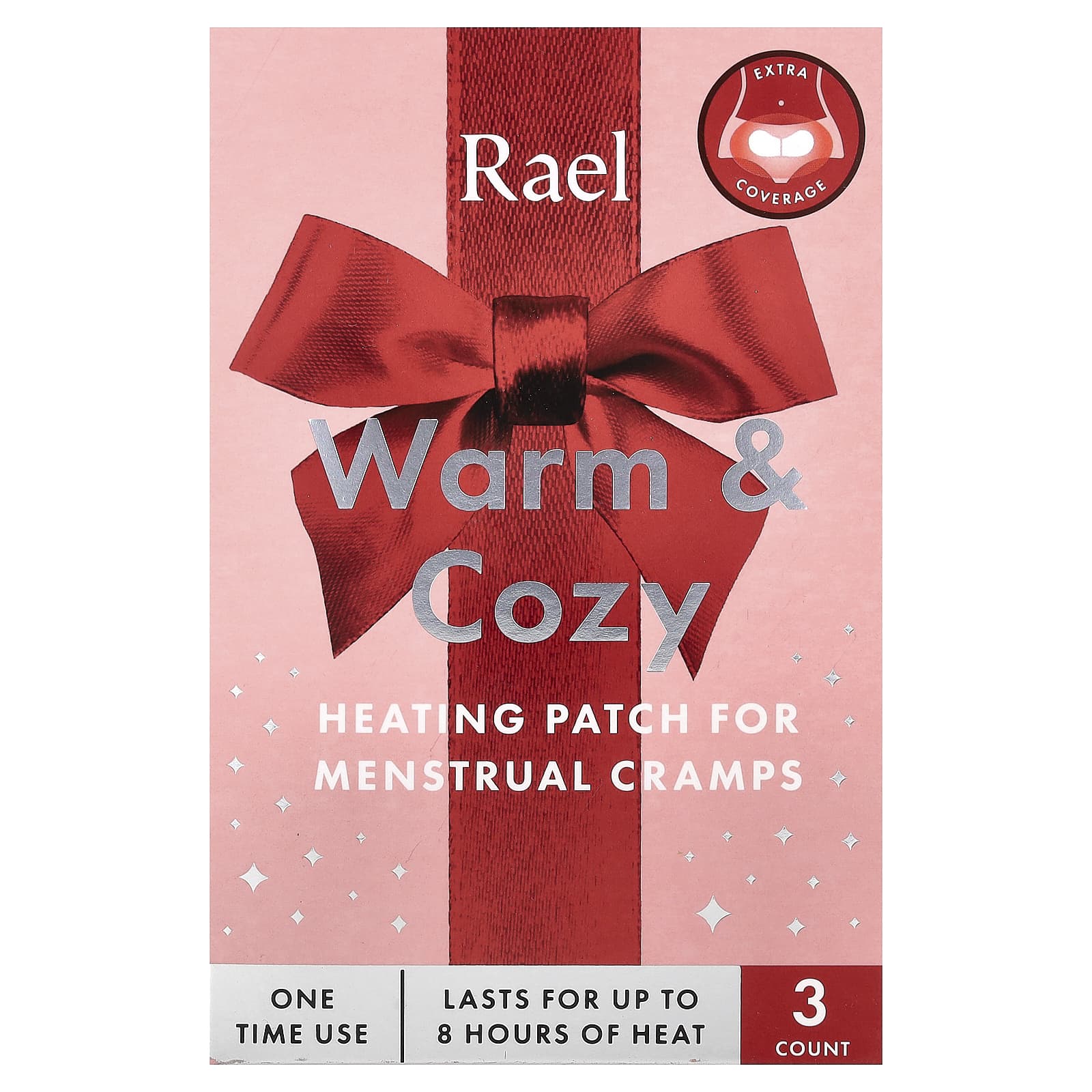 Warm & Cozy, Heating Patch For Menstrual Cramps, 3 Patches
