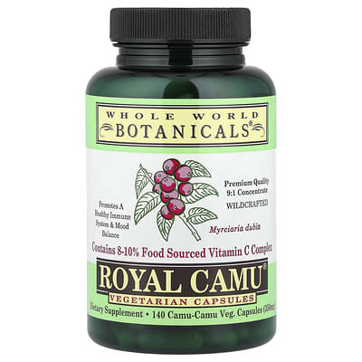 Whole World Botanicals капсулы Royal Camu® 140 шт.