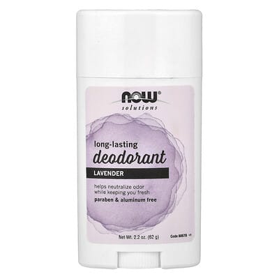 Solutions, Long-Lasting Deodorant, Lavender, 2.2 oz (62 g)