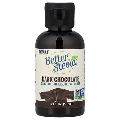 Better Stevia®, Zero-Calorie Liquid Sweetener, Dark Chocolate, 2 fl oz (59 ml)