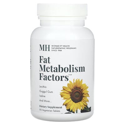 Michael's Health Fat Metabolism Factors™, 90 вегетарианских таблеток
