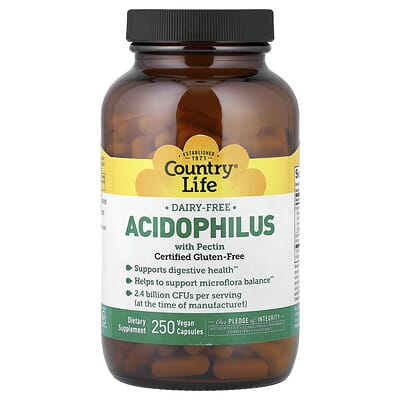 Acidophilus with Pectin, 250 Vegan Capsules