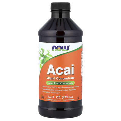 Жидкий концентрат Acai, 16 fl oz