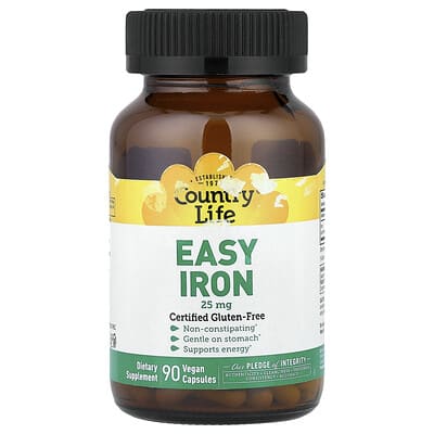 Easy Iron, 25 mg, 90 Vegan Capsules
