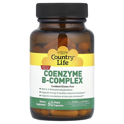 Coenzyme B-Complex , 60 Vegan Capsules